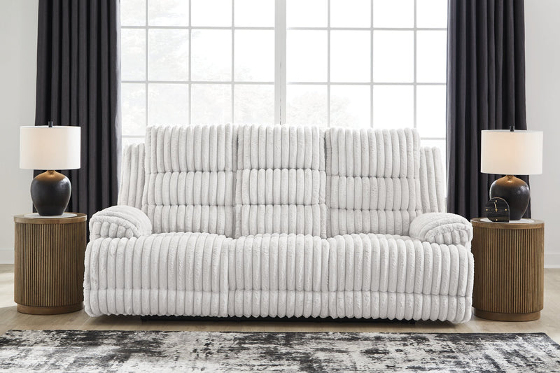 Rhines Falls Power Reclining Sofa with Drop Down Table