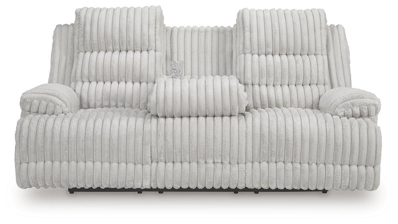 Rhines Falls Power Reclining Sofa with Drop Down Table