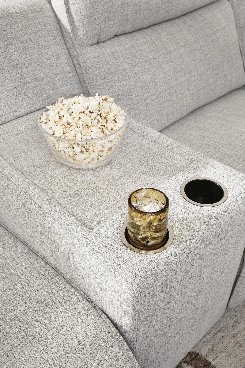 Modmax II Power Reclining Sectional with Chaise and Console