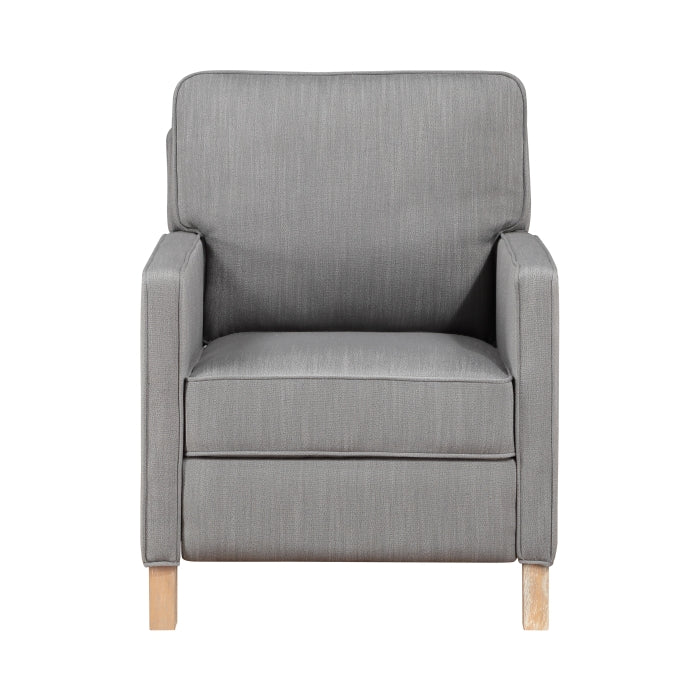 8557GY-1PB - Push Back Reclining Chair