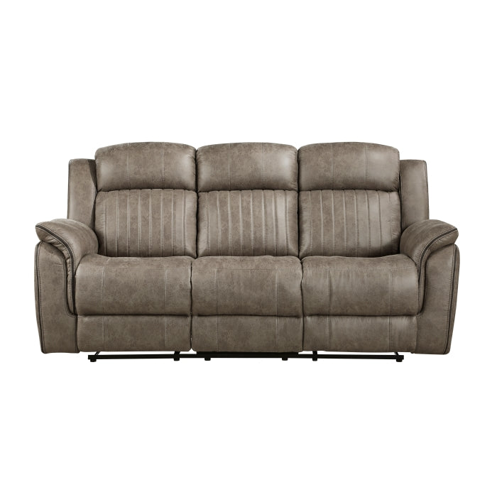 9479SDB-3 - Double Reclining Sofa in Brown or Gray