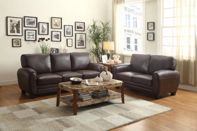 Rubin Sofa in Dark Brown
