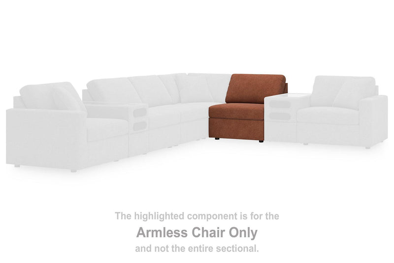 Modmax 5 Piece Sectional with Audio Console