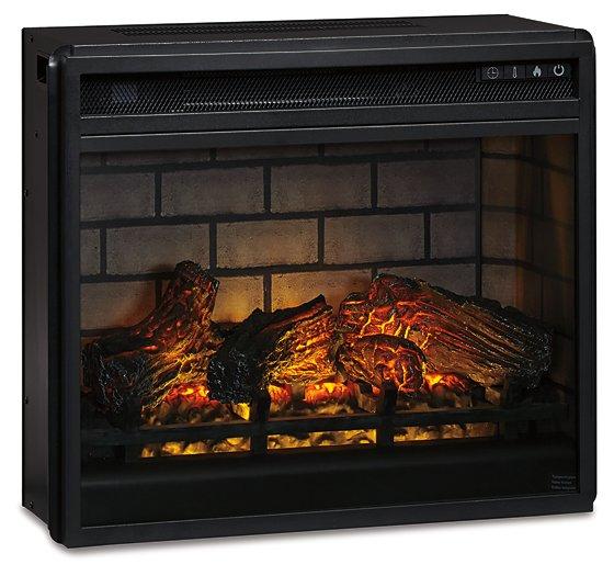 Wildenauer 76" TV Stand with Electric Fireplace