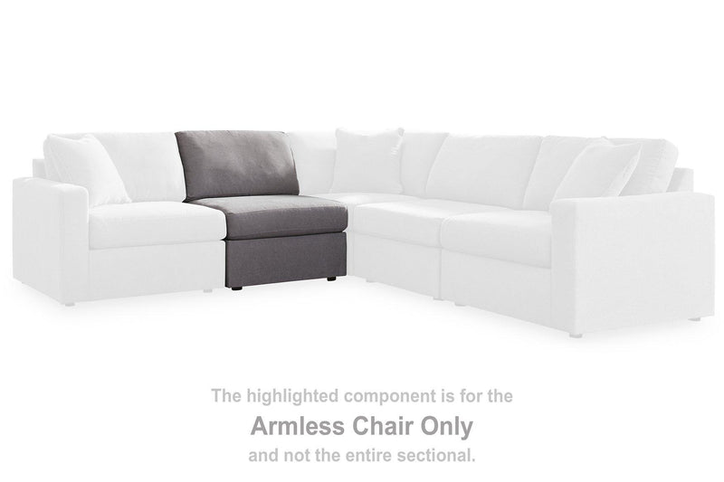 Modmax 5 Piece Sectional with Audio Console