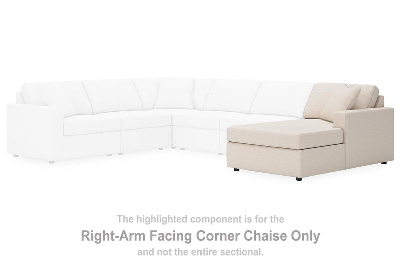 Modmax 5 Piece Sectional with Audio Console