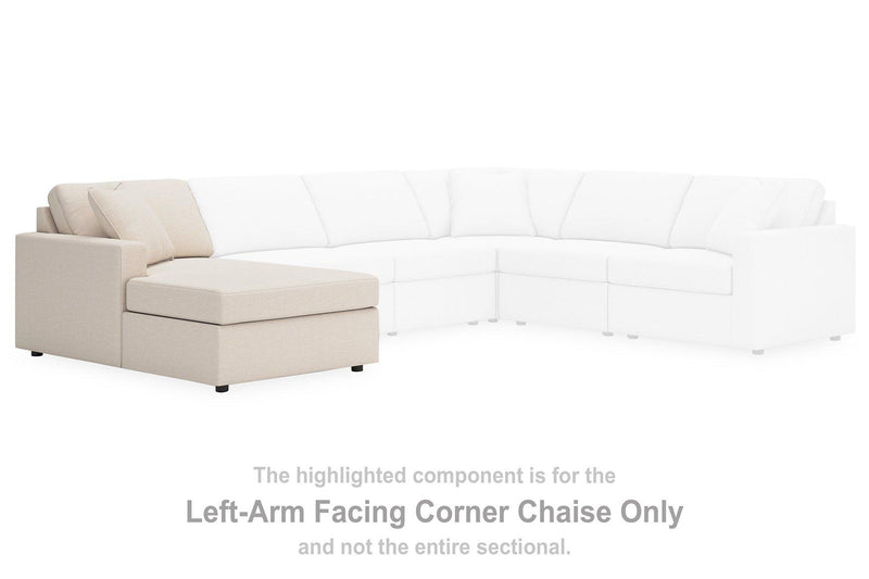 Modmax 5 Piece Sectional with Audio Console