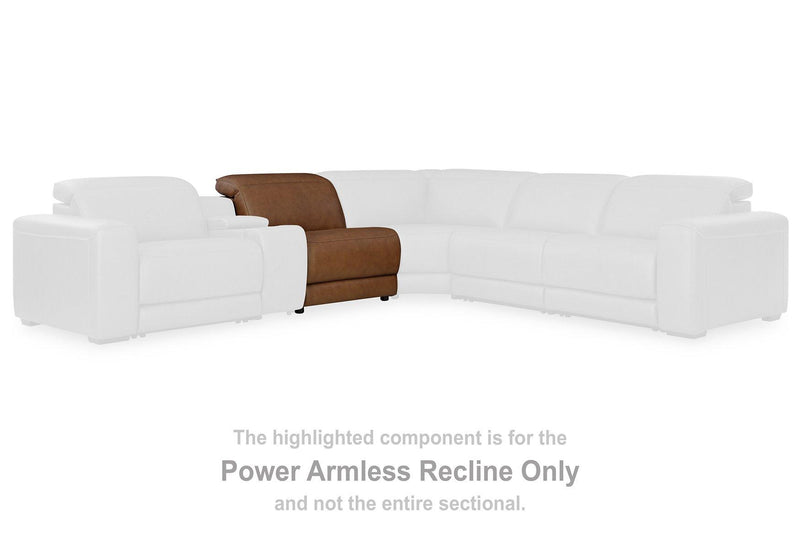 Magic Man 5-Piece Power Reclining Sectional