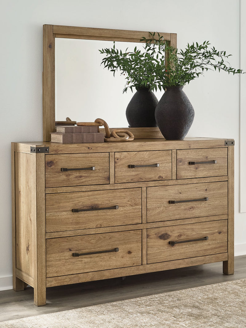 Ridgester Dresser and Mirror