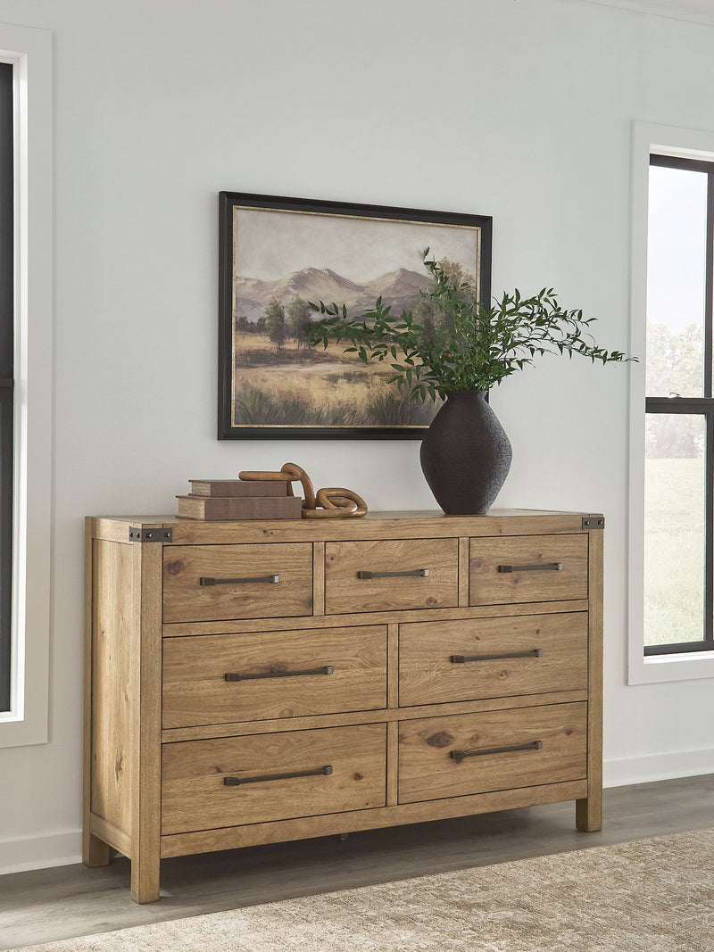 Ridgester Dresser and Mirror