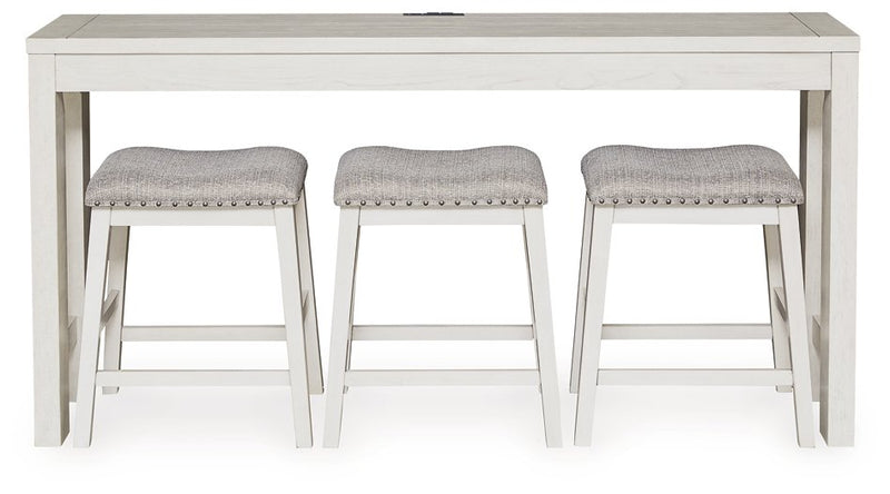 Robbinsdale Counter Height Dining Table and 3 Barstools Set