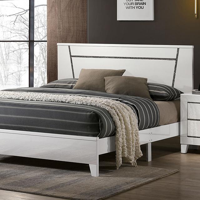 Magdeburg Bed Black & White