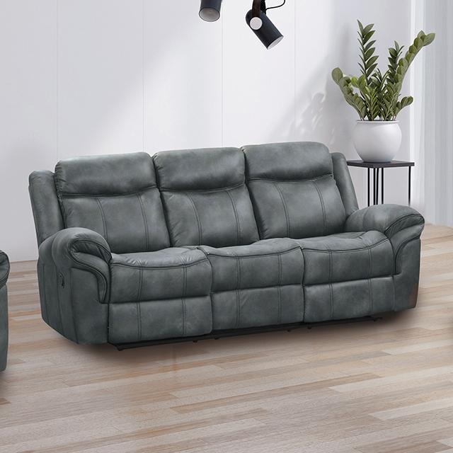 Agata Manual Sofa in Dark Gray