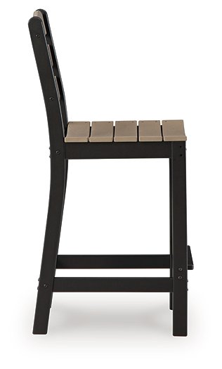 Shoreline Beach Outdoor Counter Table and 2 Barstools