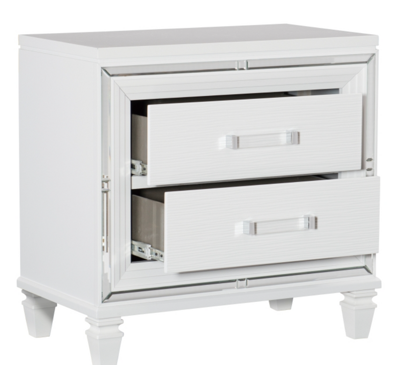 Tamsin Night Stand in White