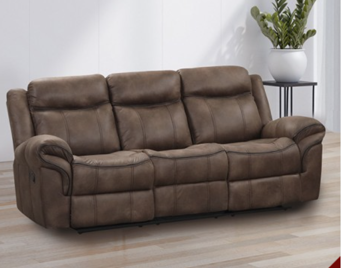 Agata Manual Sofa in Brown