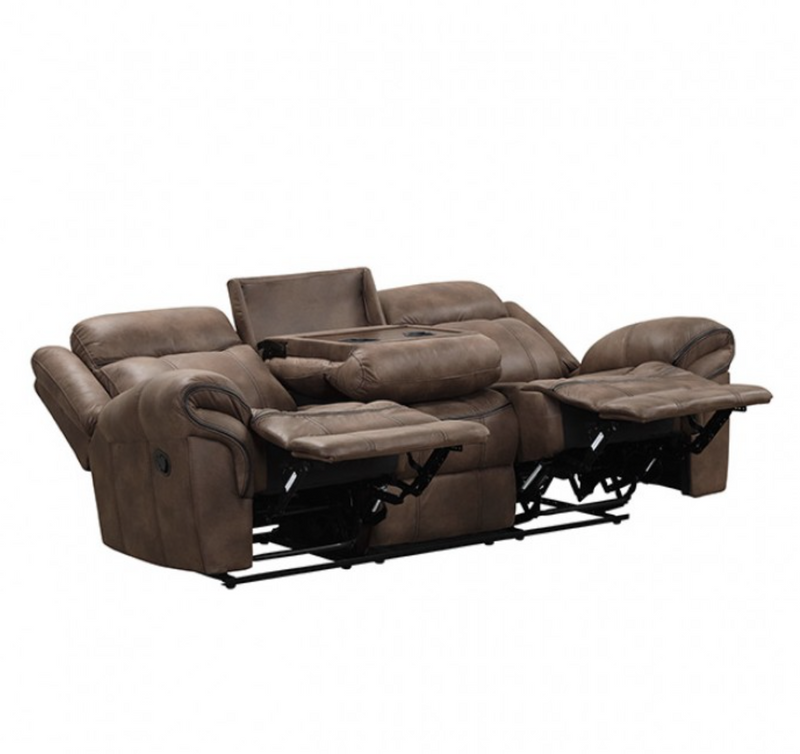 Agata Manual Sofa in Brown