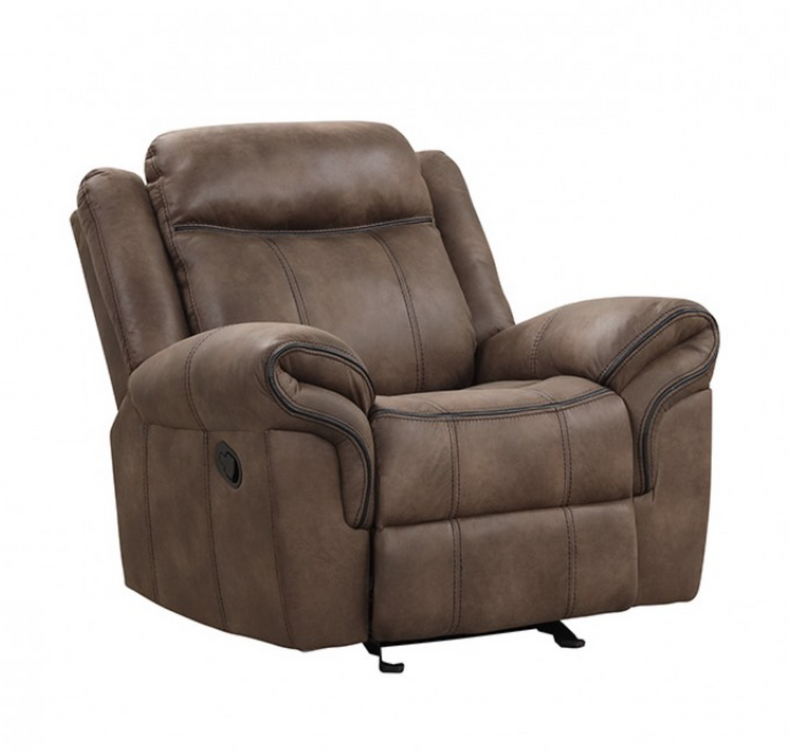 Agata Manual Glider Chair in Brown