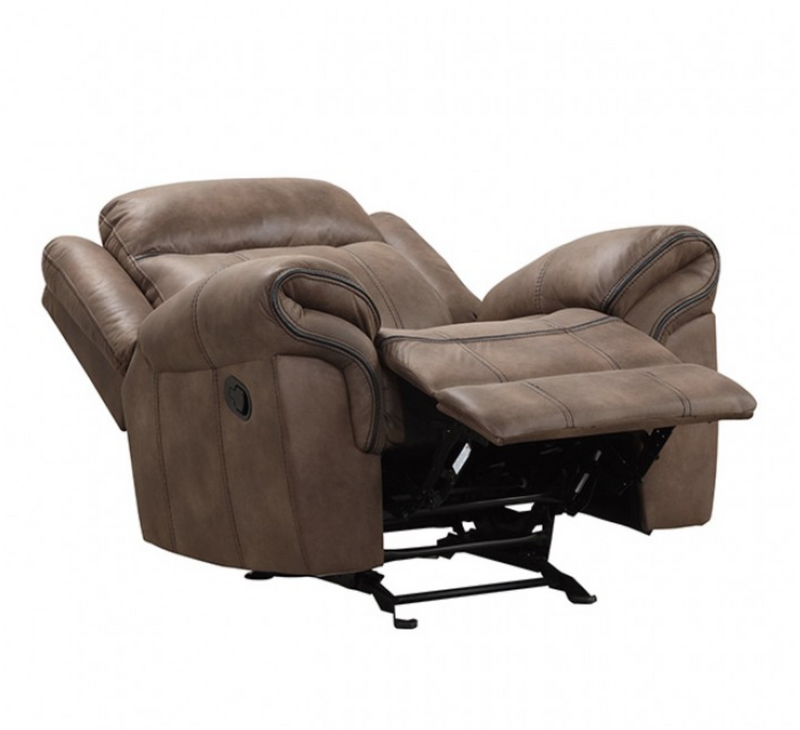 Agata Manual Glider Chair in Brown