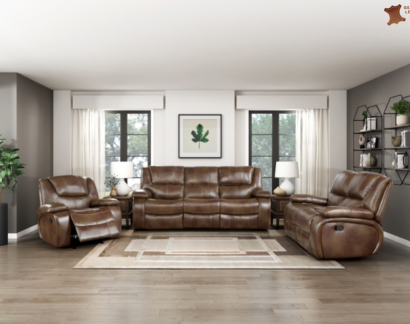 9639BR-2 Double Reclining Love Seat