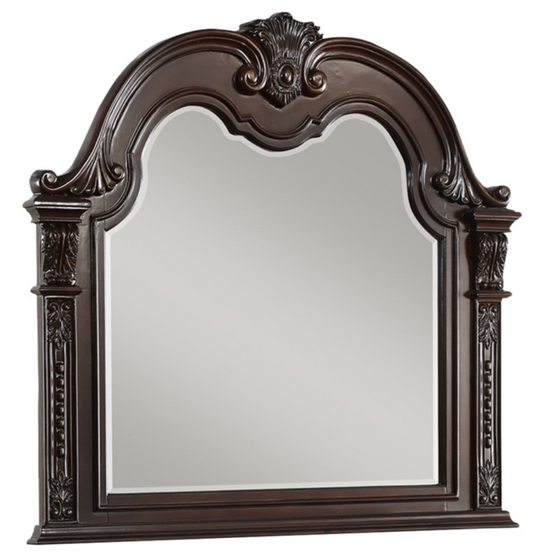 European Style Grand Sleigh Bedroom 4 & 5 Piece Set