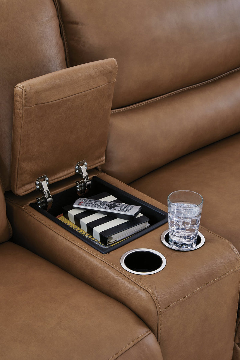 DeepWakes Power Reclining Sectional with Chaise