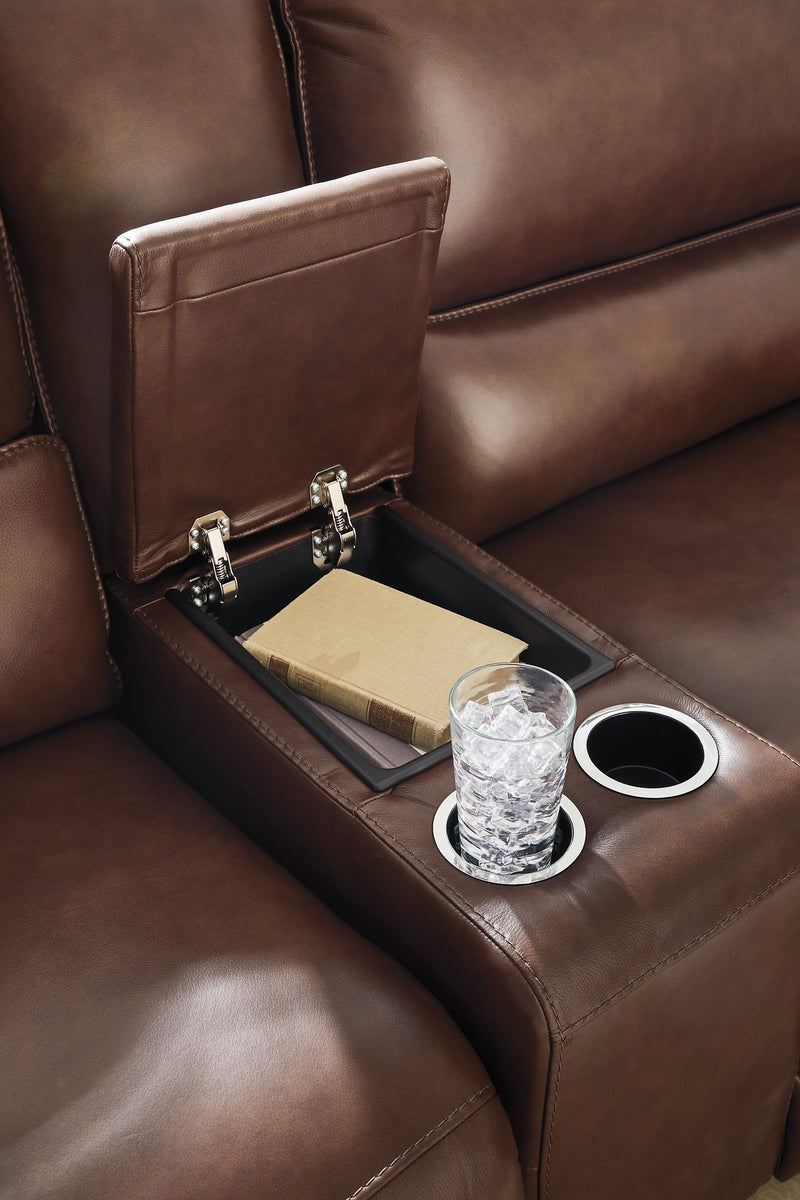 DeepWakes Power Reclining Sectional with Chaise