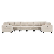 Walterboro-(8)8-Piece Sectional with Storage, Storage Pouches and Charging Ports image