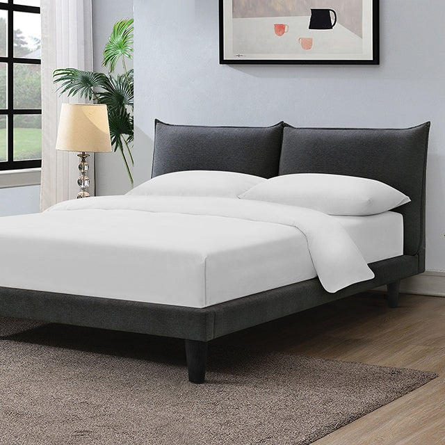 Verwood Bed Gray & Light Gray
